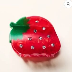Kate Spade X Target Strawberry Claw Hair Clip NWT